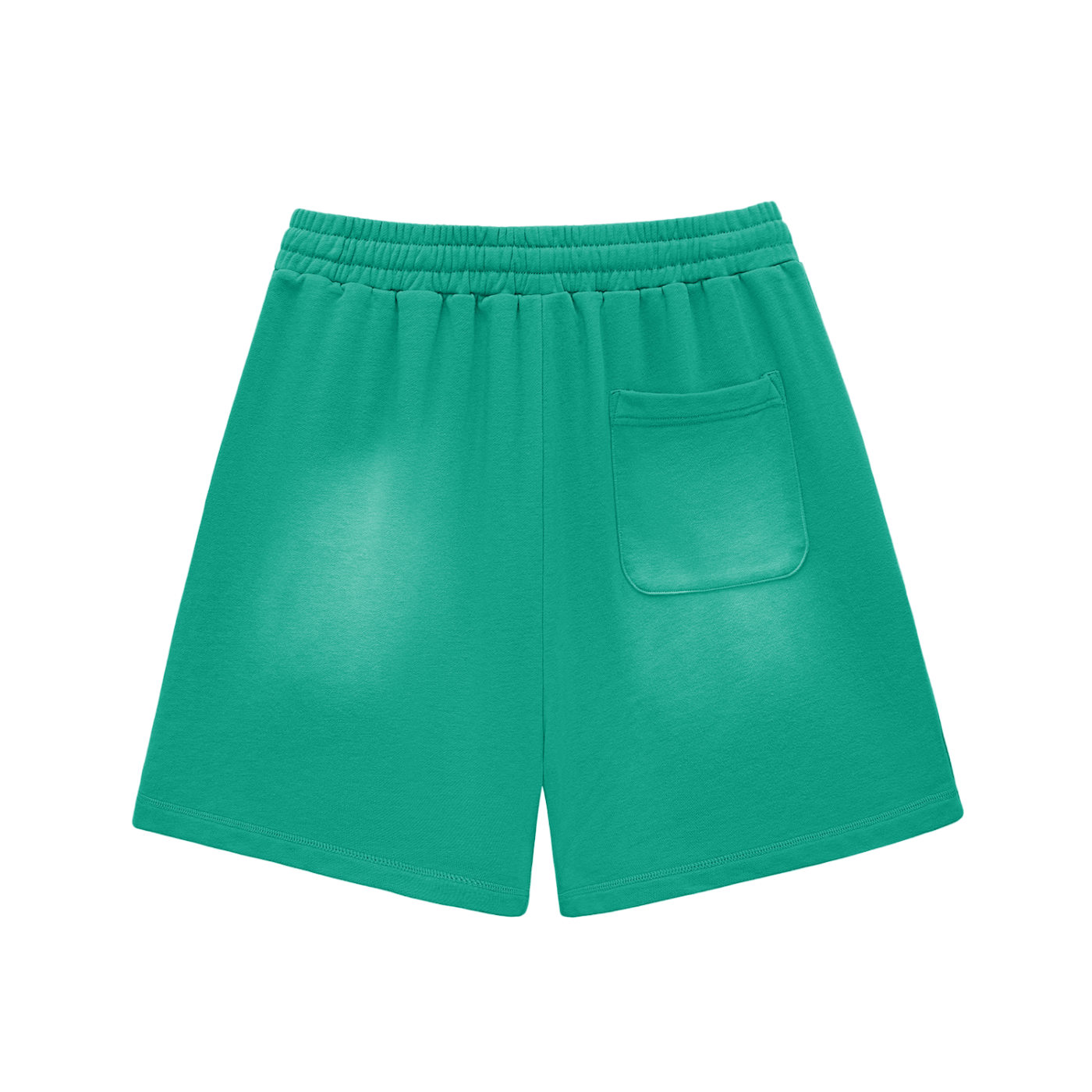 Holy Cross Raw Edge Cotton Shorts